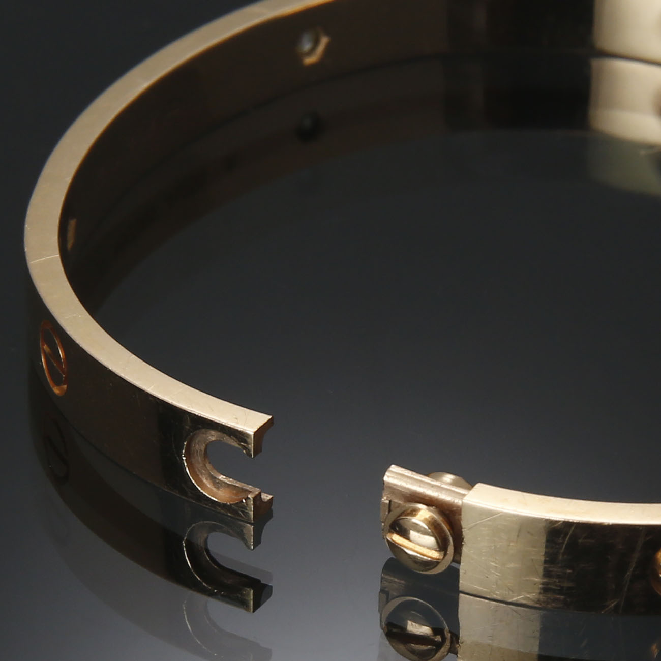 CARTIER(USED)까르띠에 4P 다이아 러브 브레이슬릿 #17