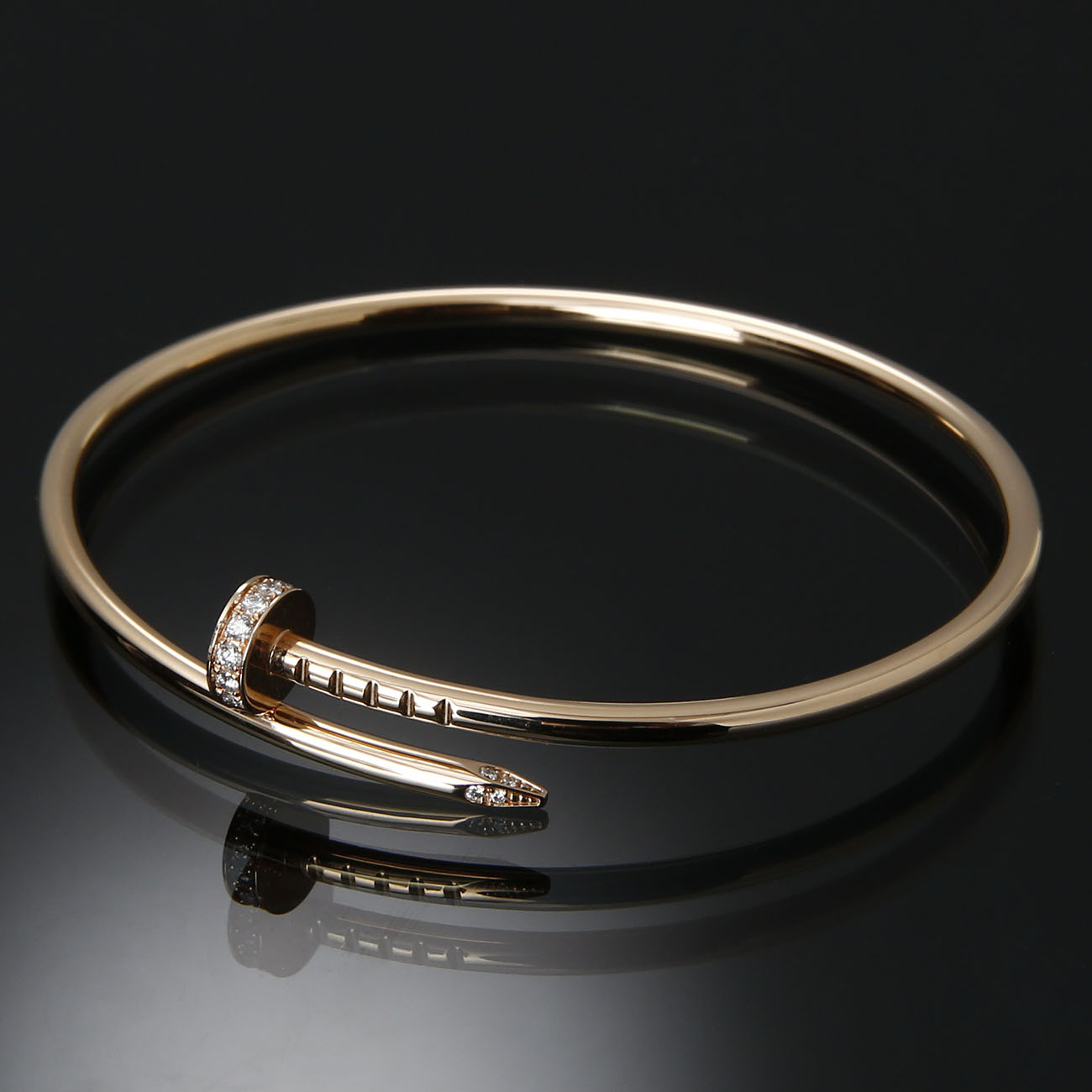 CARTIER(USED)까르띠에 다이아 저스트 앵끌루 브레이슬릿 #16