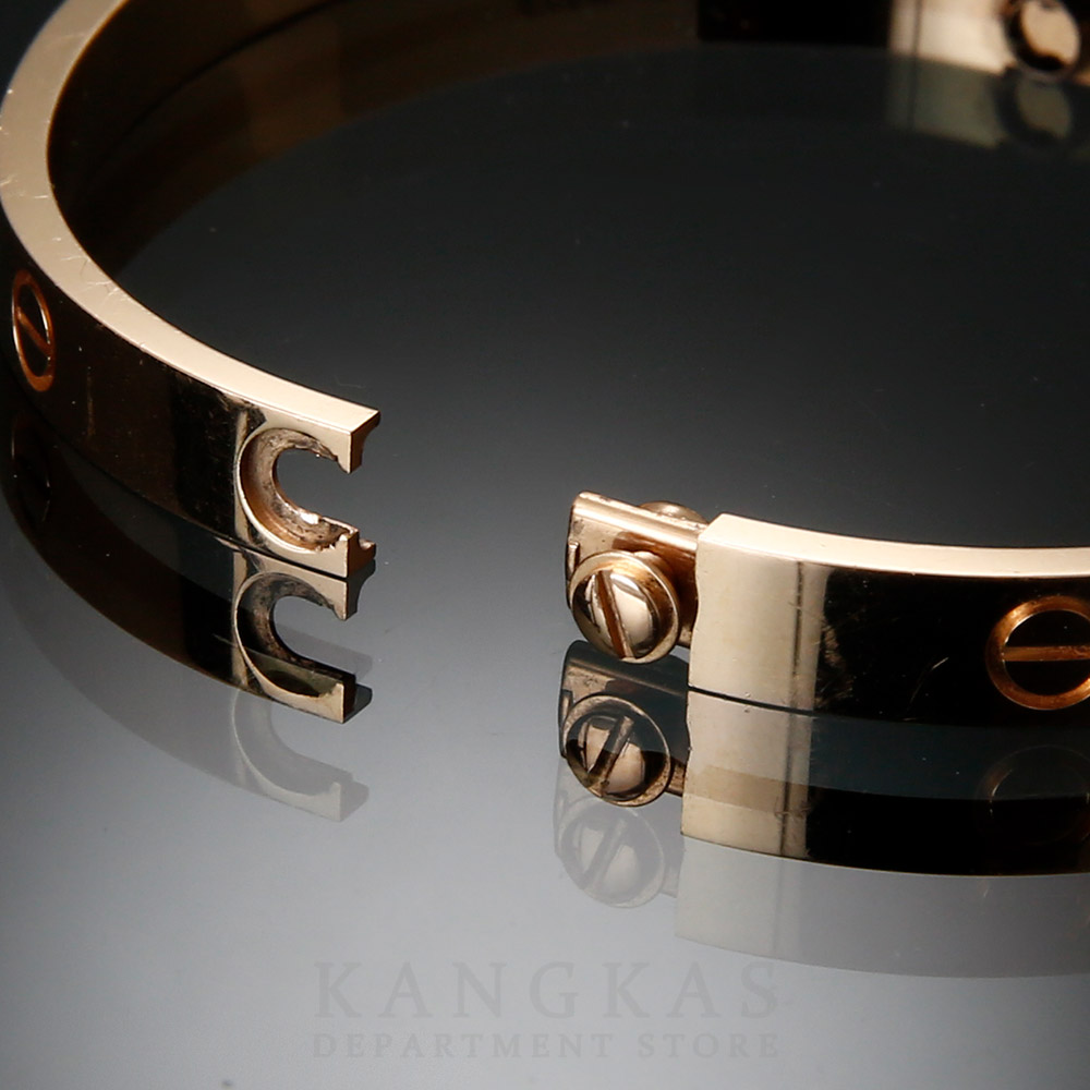 CARTIER(USED)까르띠에 러브 브레이슬릿 #17