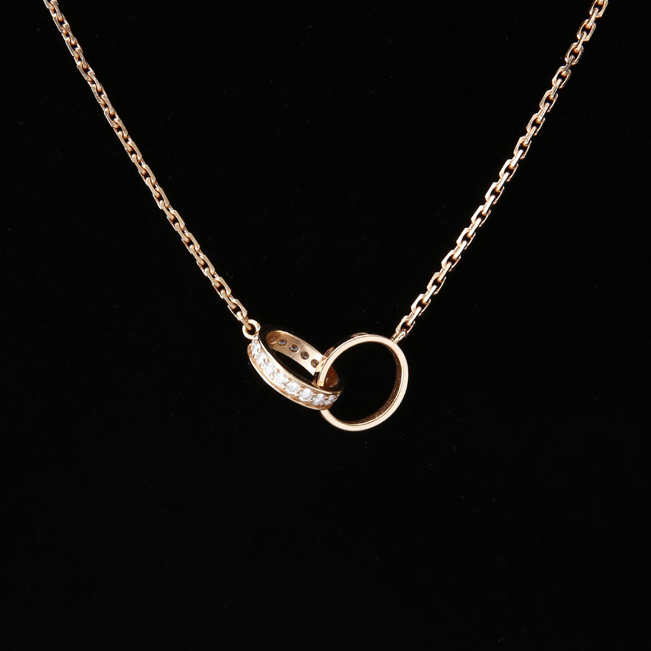 CARTIER(USED)까르띠에 다이아 러브 네크리스