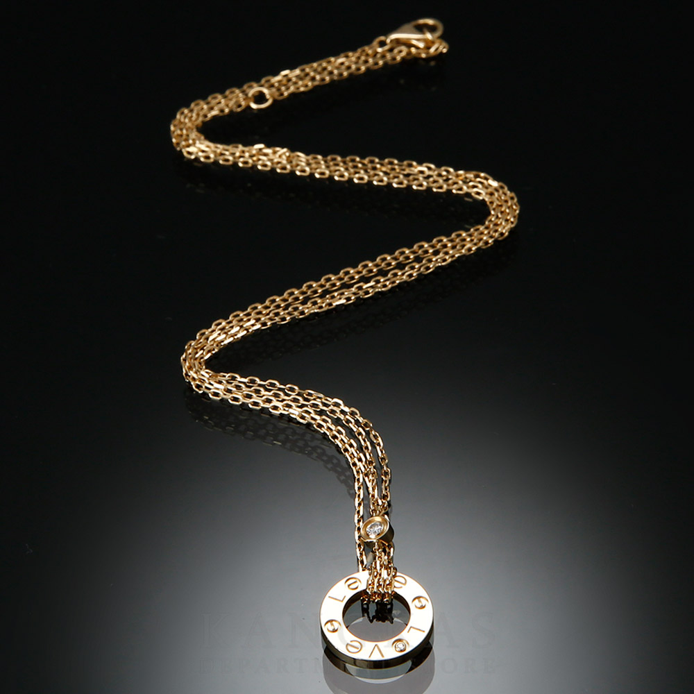 CARTIER(USED)까르띠에 LOVE 네크리스 2p