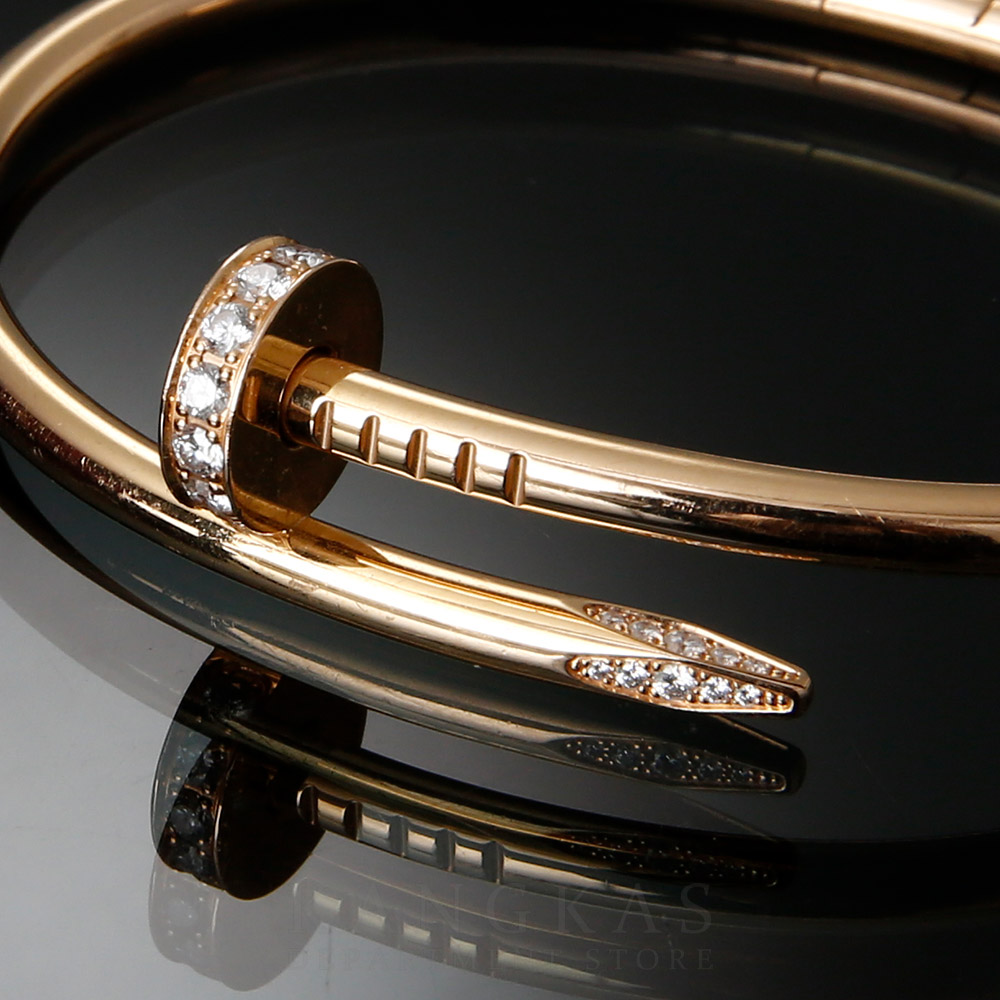CARTIER(USED)까르띠에 다이아 저스트 앵 끌루 브레이슬릿 #17