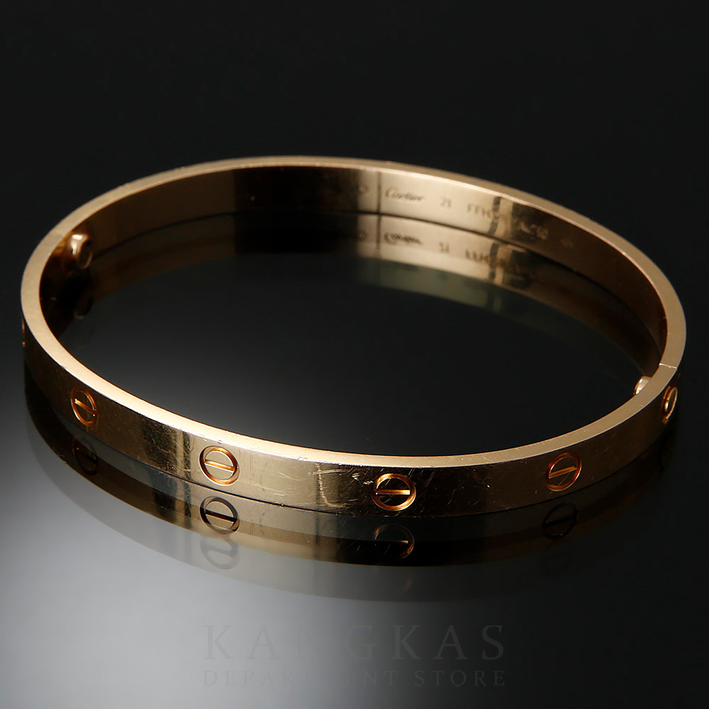 CARTIER(USED)까르띠에 러브 브레이슬릿 #21