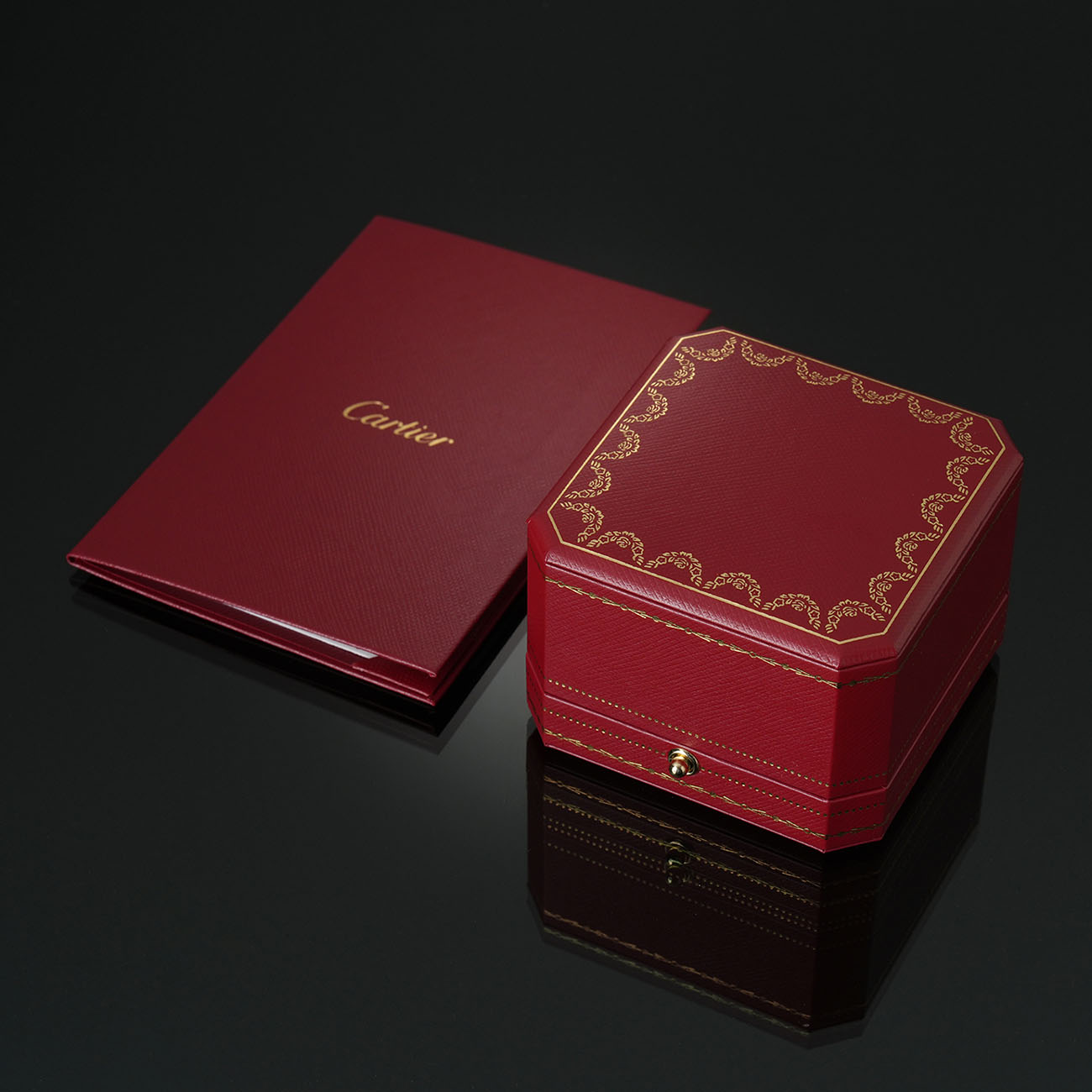 CARTIER(USED)까르띠에 방돔 루이 솔리테어 웨딩밴드 #48