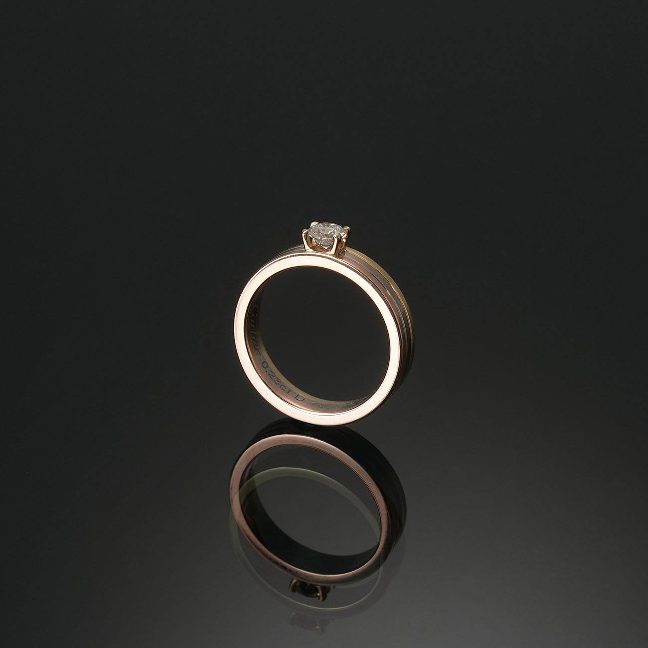 CARTIER(USED)까르띠에 방돔 루이 솔리테어 웨딩밴드 #48