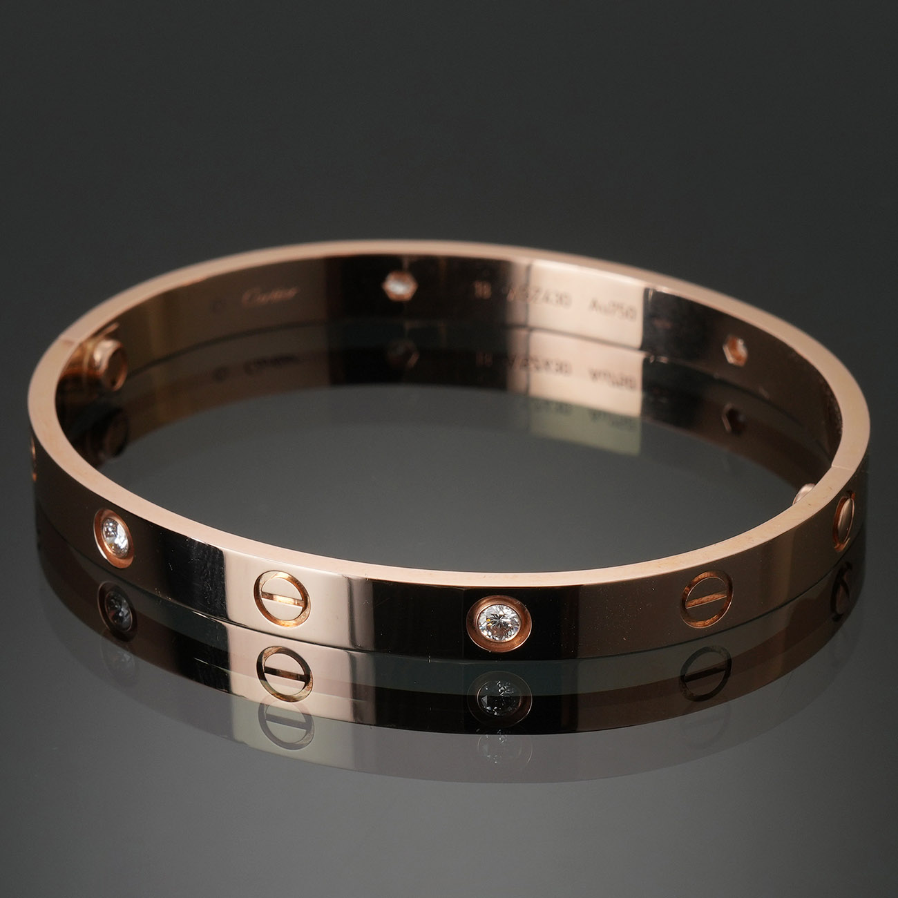 CARTIER(USED)까르띠에 러브 브레이슬릿 4P #18
