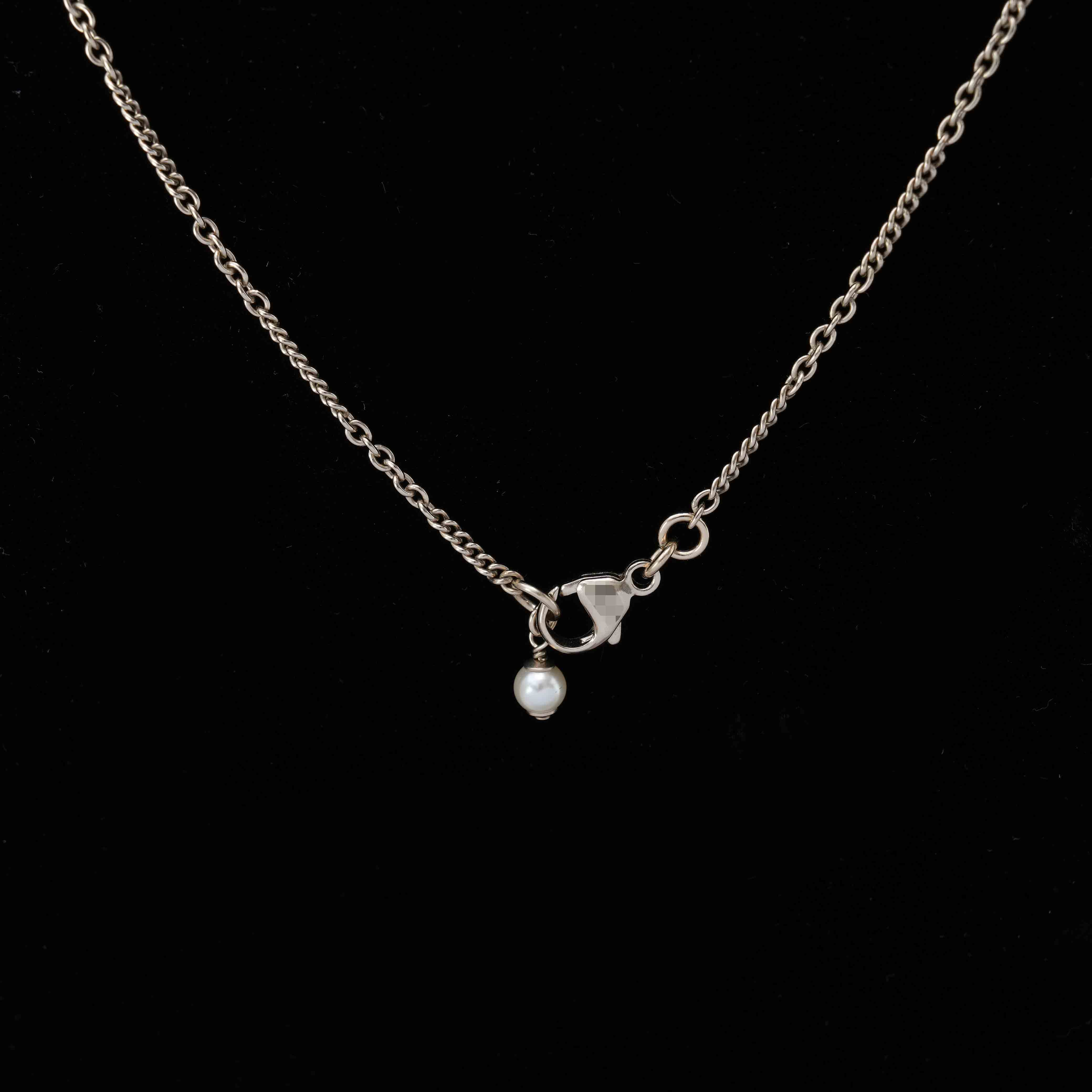 CHANEL(USED)샤넬 CC로고 진주 네크리스