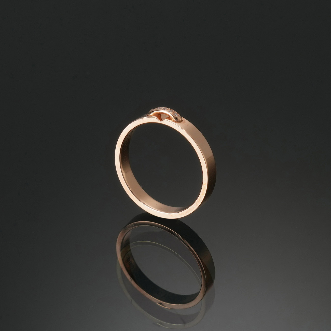 CHAUMET(USED)쇼메 리앙 다이아 웨딩밴드#51