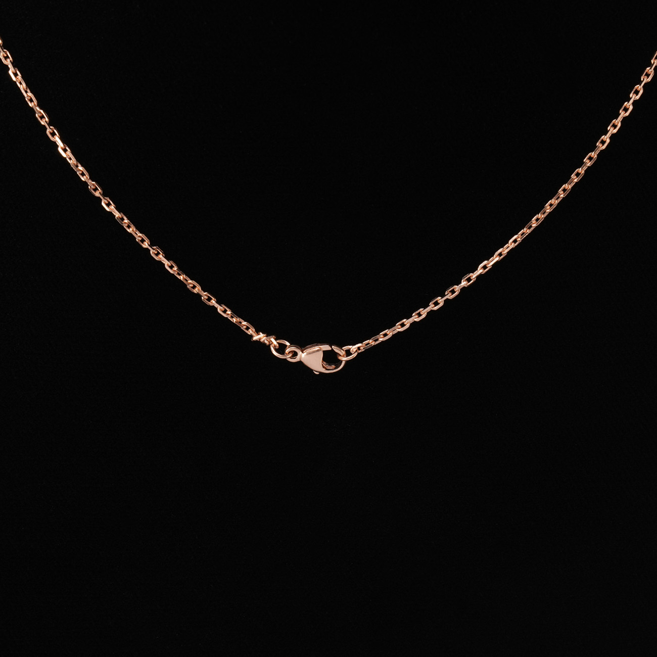 HERMES(NEW)에르메스 미니 팝아슈 네크리스 로즈골드 블랑