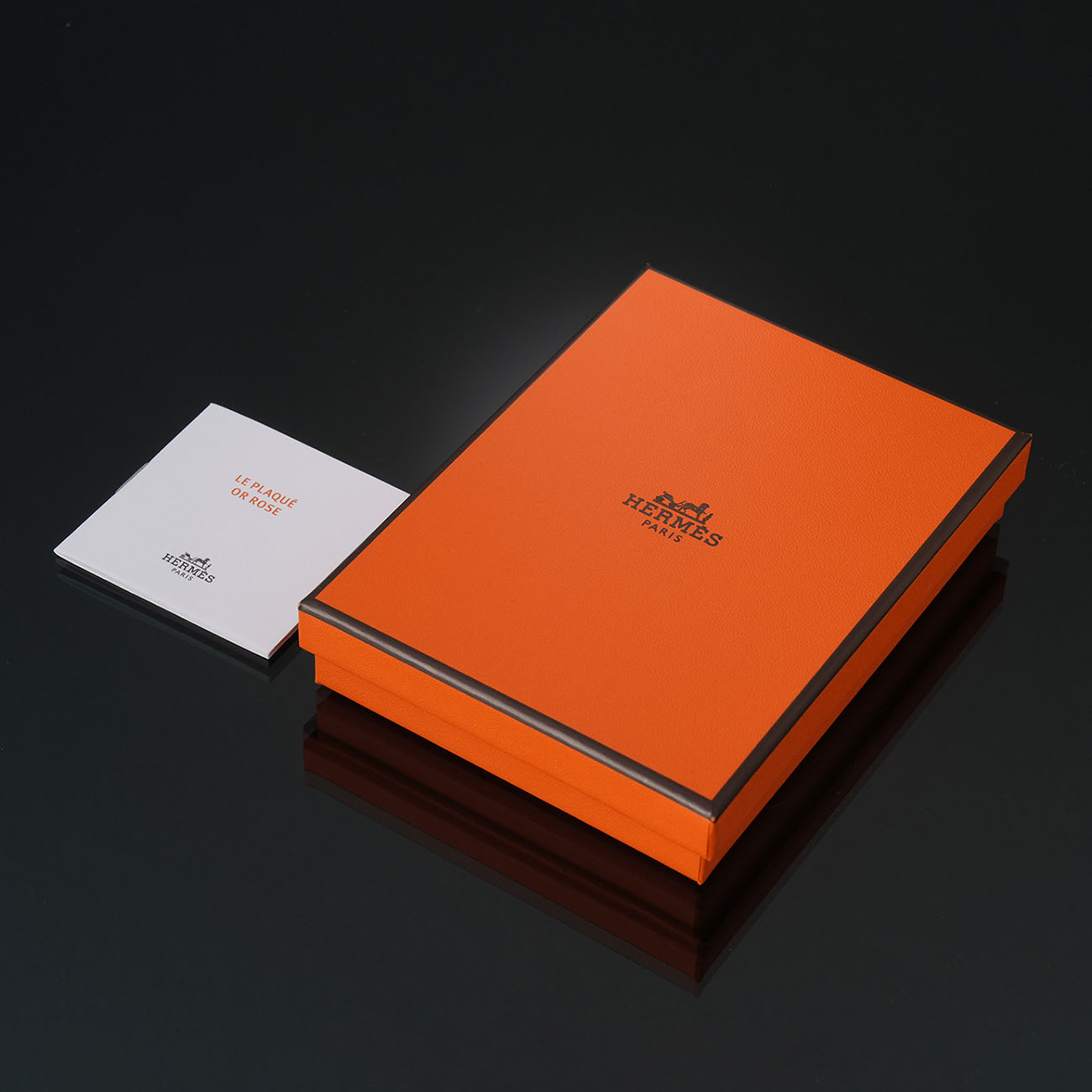 HERMES(NEW)에르메스 미니 팝아슈 네크리스 로즈골드 느와