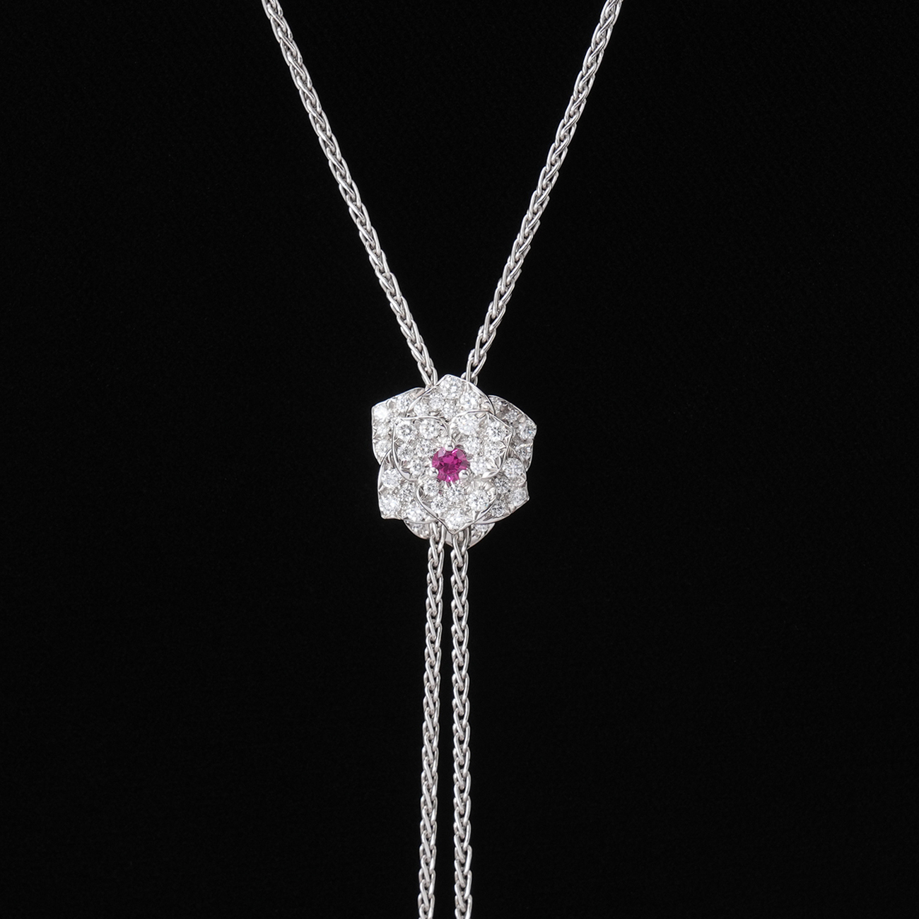 PIAGET(USED)피아제 로즈 펜던트 네크리스