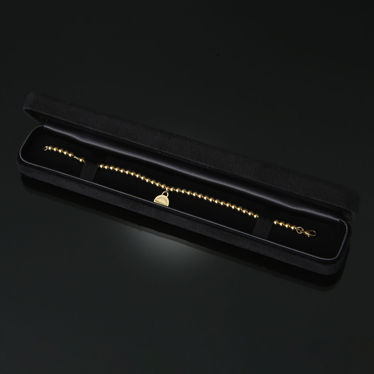 CARTIER(USED)티파니 태그 비드 브레이슬릿