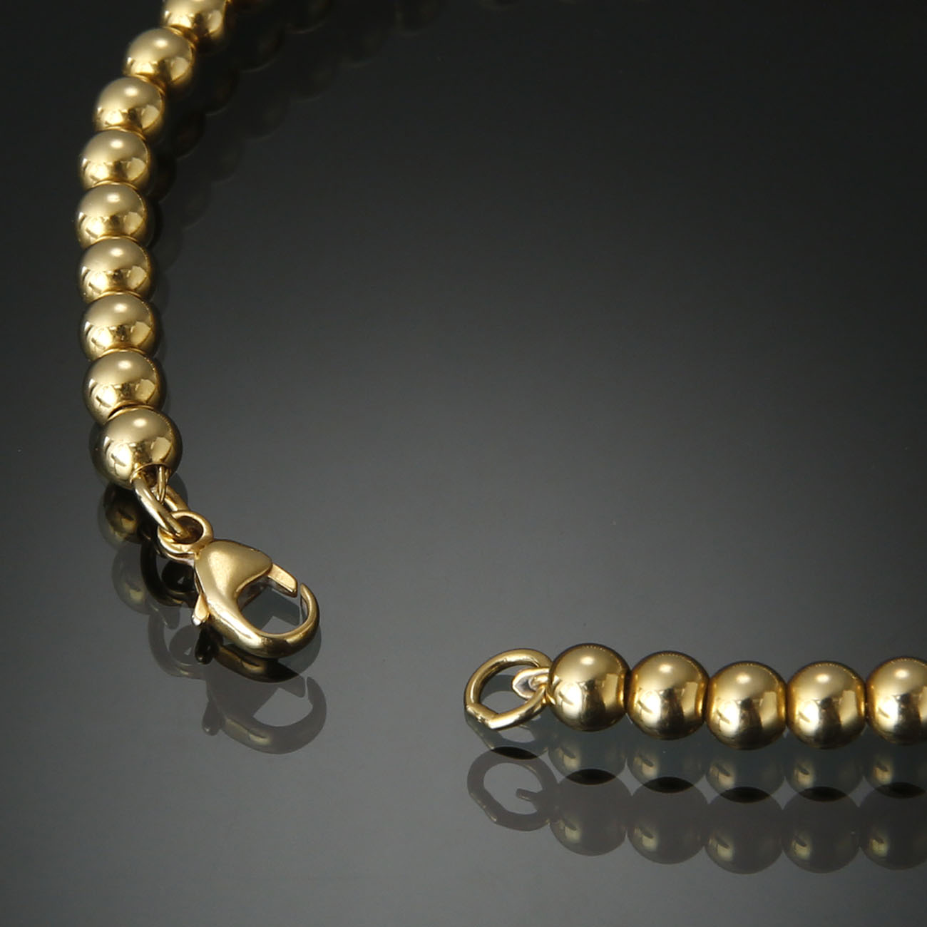 CARTIER(USED)티파니 태그 비드 브레이슬릿