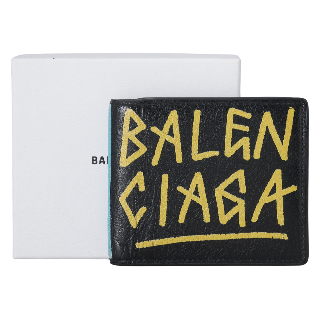 BALENCIAGA(USED)발렌시아가 505108 그래피티 반지갑