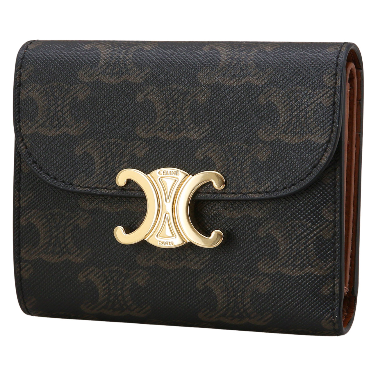 CELINE(USED)셀린느 10D782CQH 트리오페 플랩 반지갑