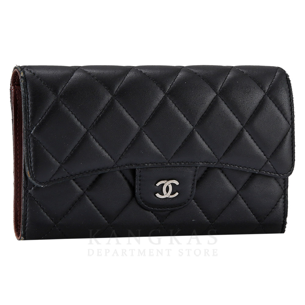 CHANEL(USED)샤넬 클래식 램스킨 장지갑