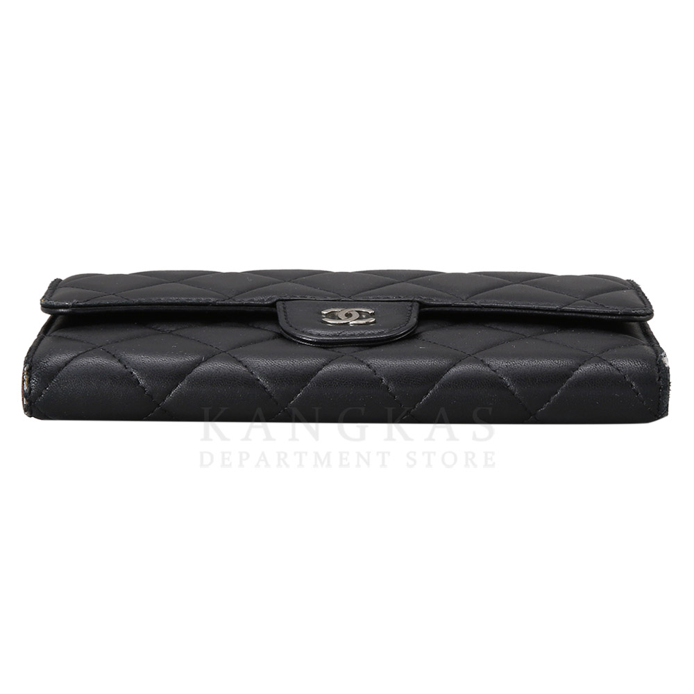 CHANEL(USED)샤넬 클래식 램스킨 장지갑