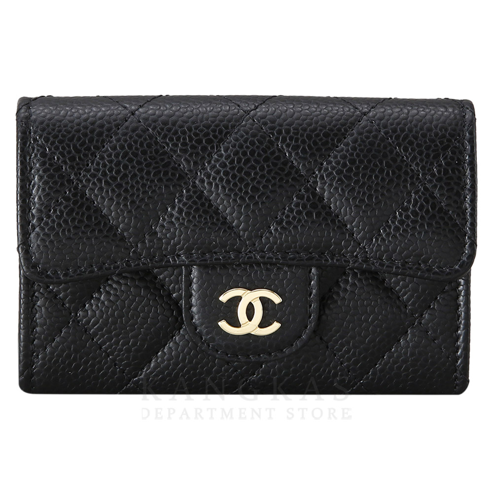 CHANEL(USED)샤넬 캐비어 카드 지갑