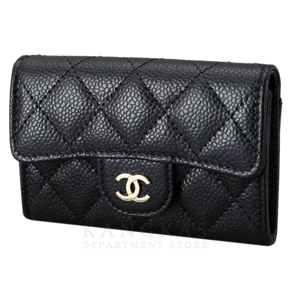 CHANEL(USED)샤넬 캐비어 카드 지갑