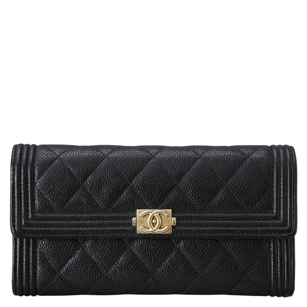 CHANEL(USED)샤넬 보이샤넬 장지갑