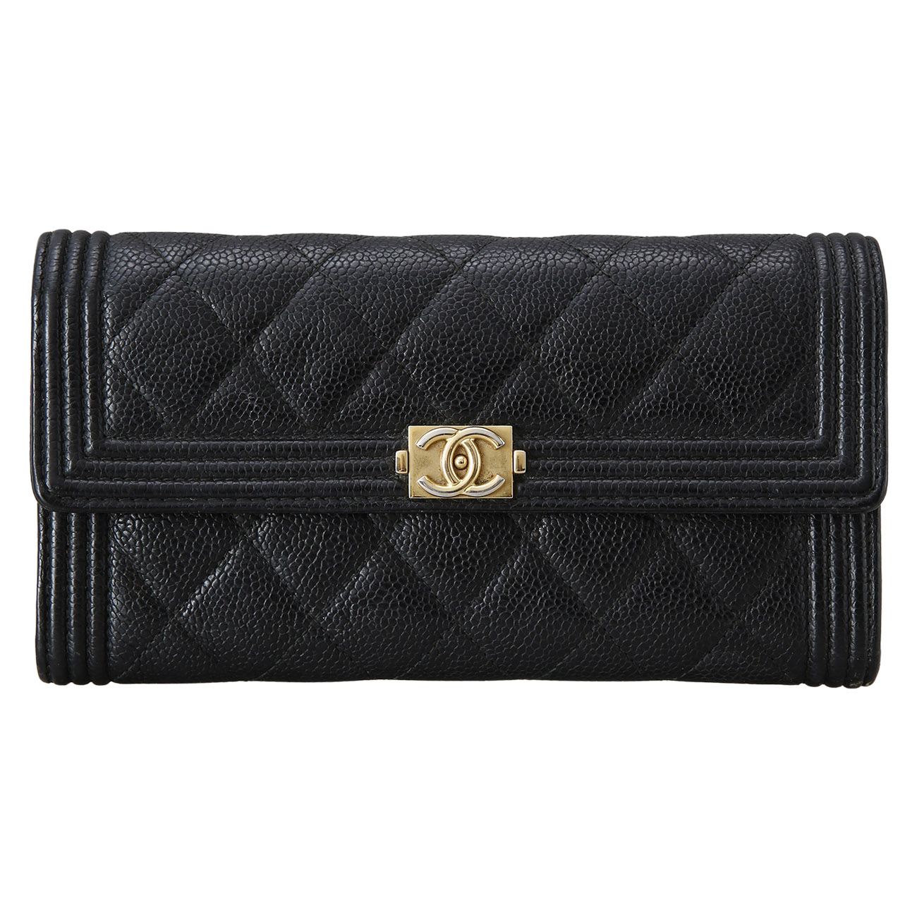 CHANEL(USED)샤넬 보이샤넬 장지갑