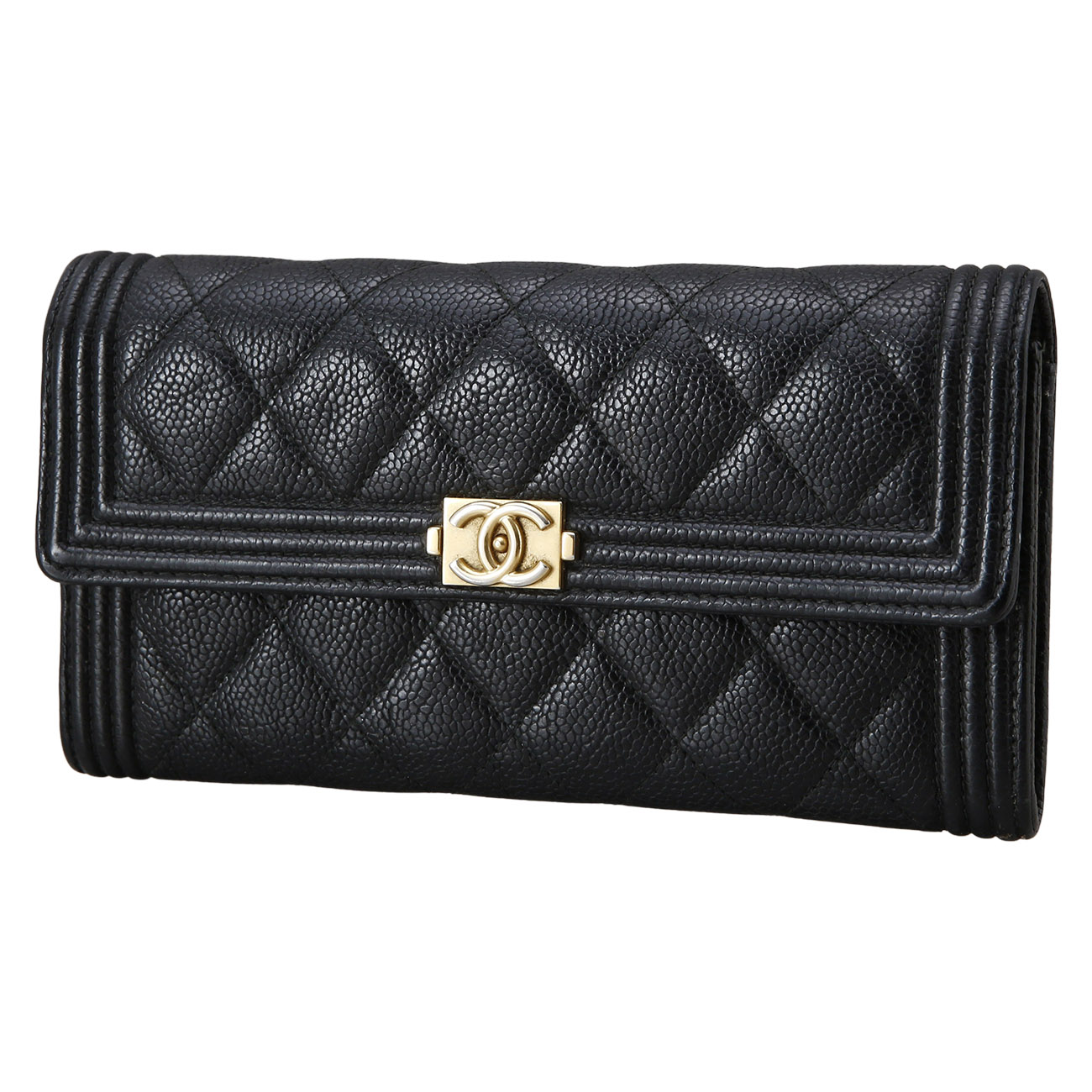 CHANEL(USED)샤넬 보이샤넬 장지갑