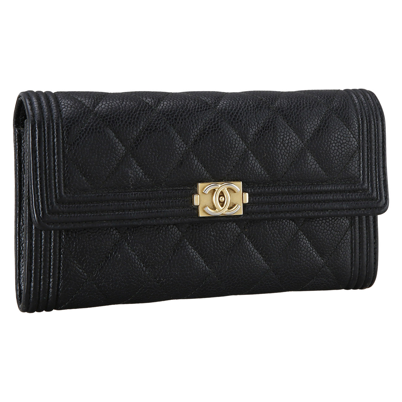 CHANEL(USED)샤넬 보이샤넬 장지갑