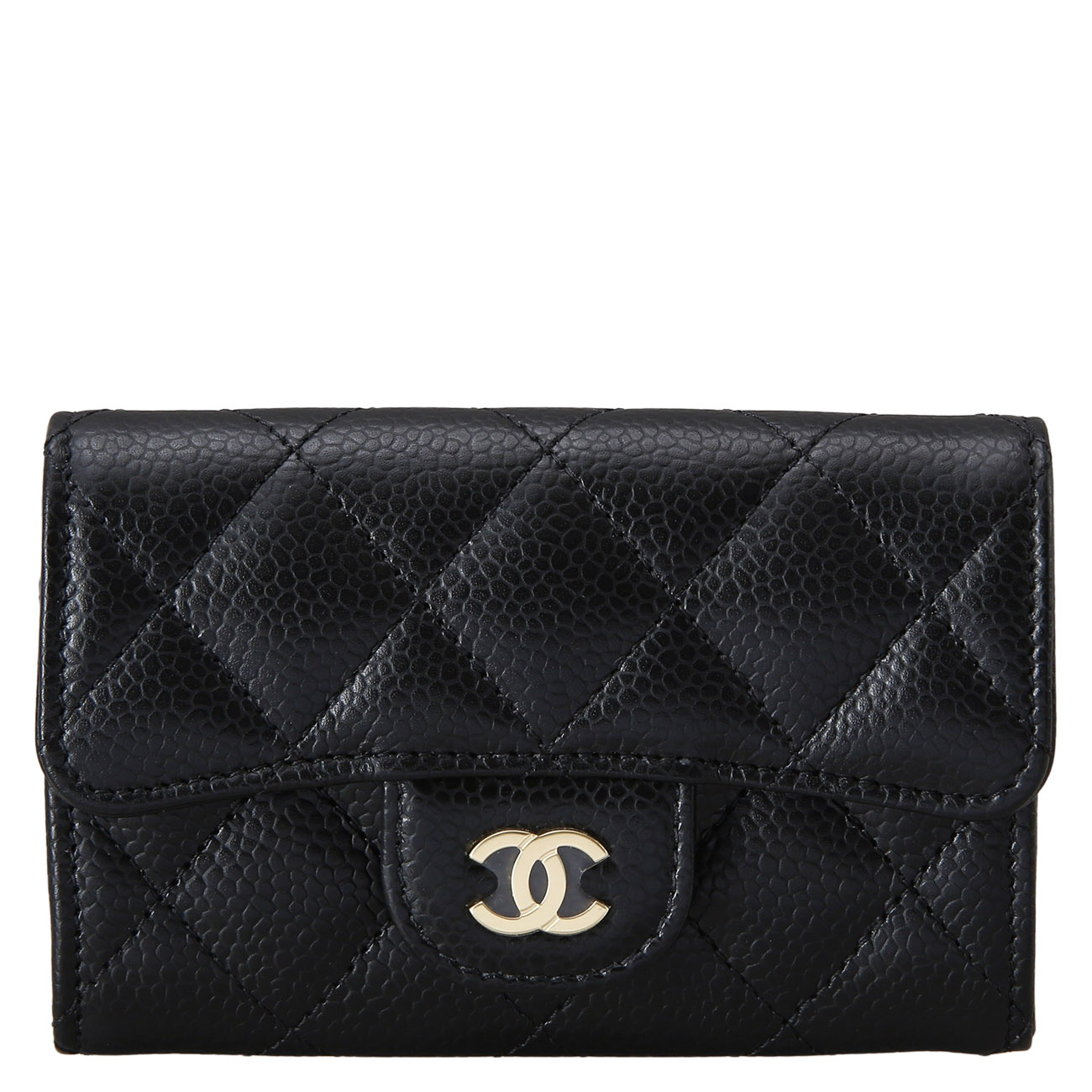 CHANEL(USED)샤넬 캐비어 클래식 반지갑