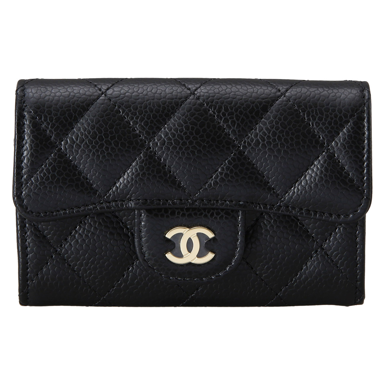 CHANEL(USED)샤넬 캐비어 클래식 반지갑