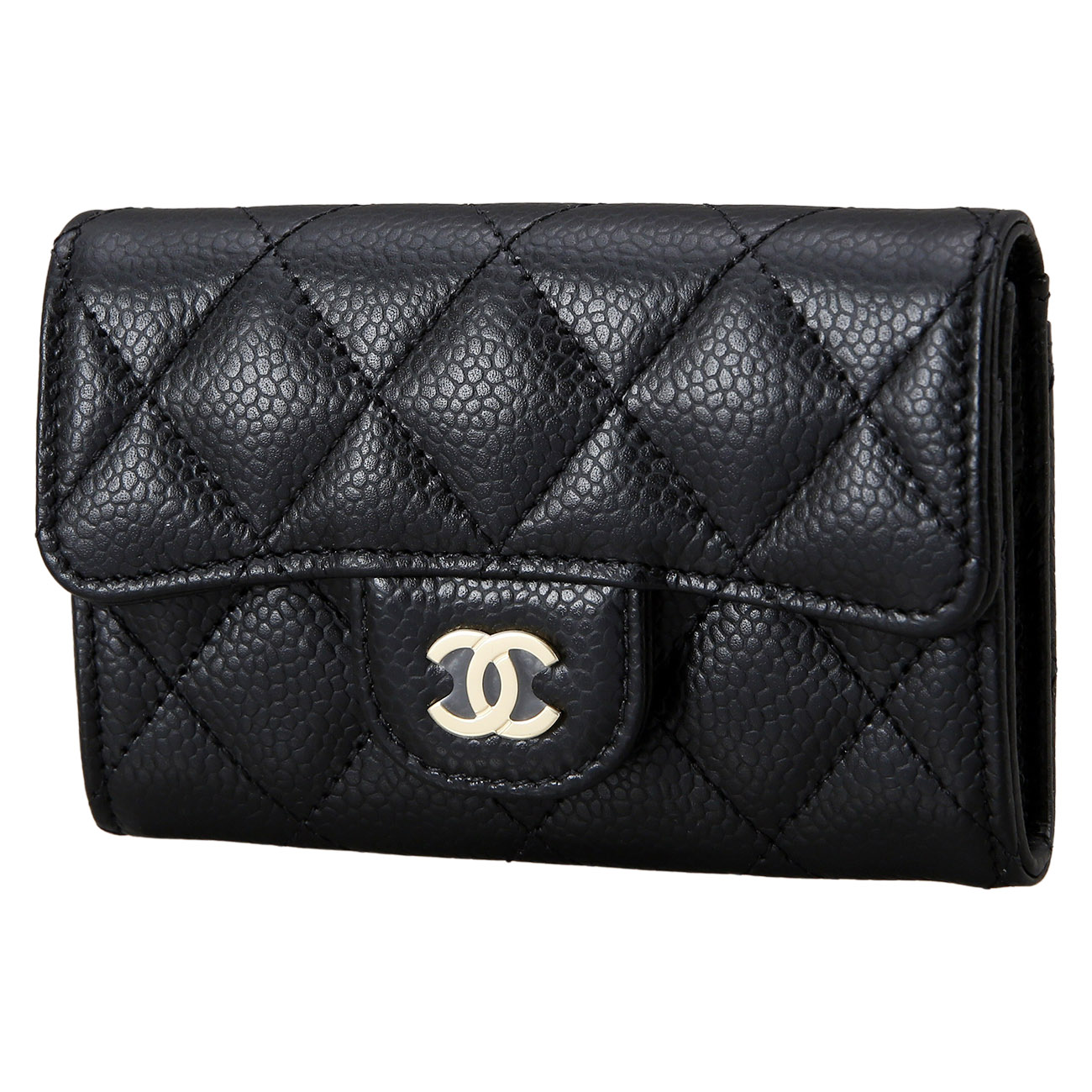 CHANEL(USED)샤넬 캐비어 클래식 반지갑