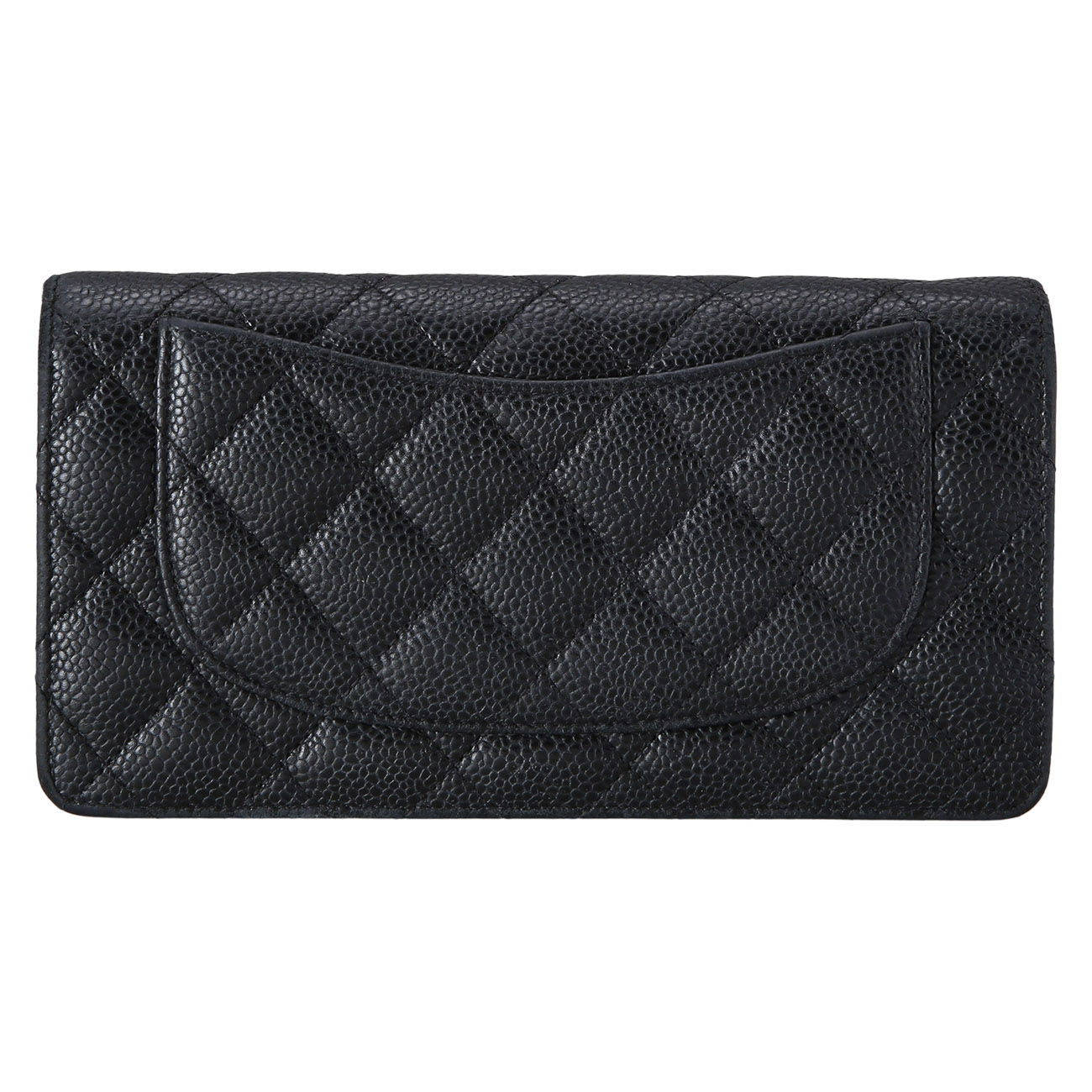 CHANEL(USED)샤넬 캐비어 플랩 장지갑
