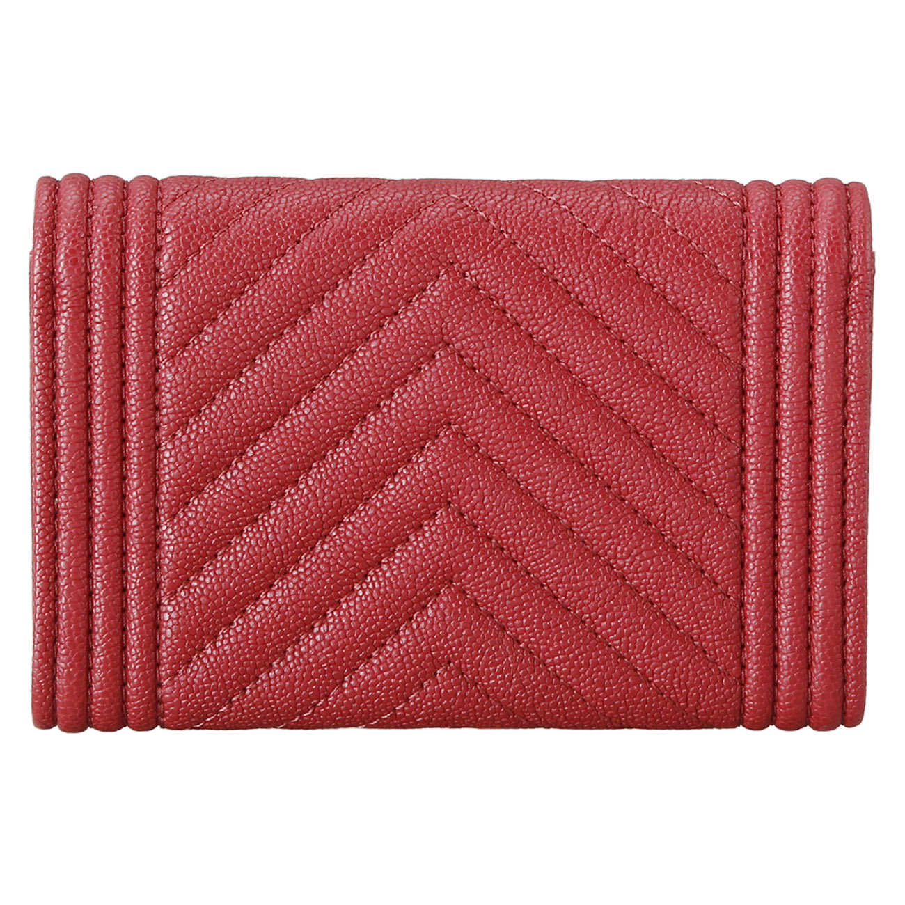 CHANEL(USED)샤넬 보이샤넬 캐비어 카드지갑