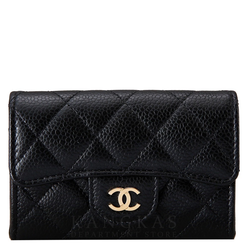 CHANEL(NEW)샤넬 클래식 카드지갑 금장 (새제품) NEW PRODUCT