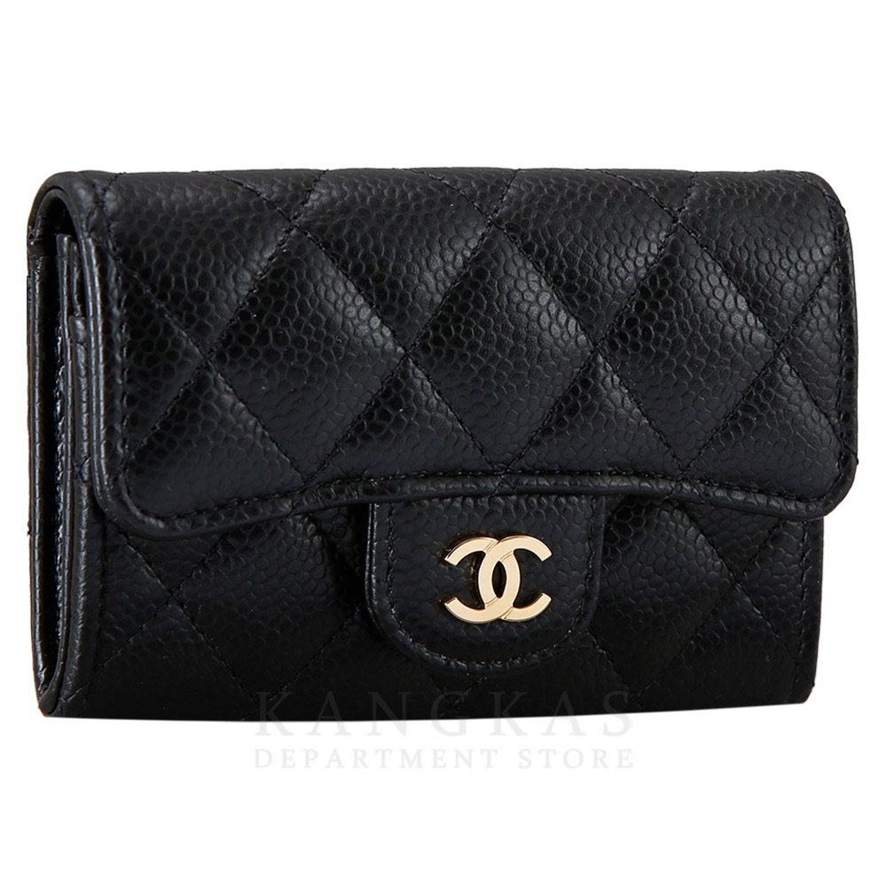 CHANEL(NEW)샤넬 클래식 카드지갑 금장 (새제품) NEW PRODUCT