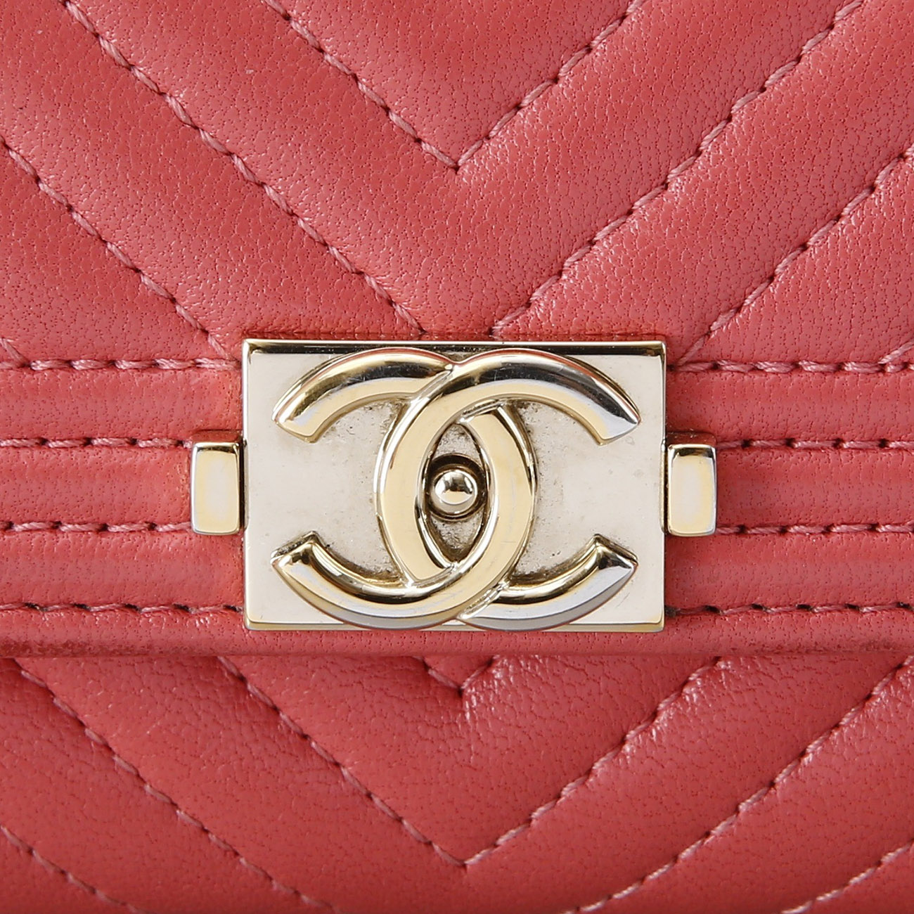 CHANEL(USED)샤넬 보이샤넬 플랩 카드지갑