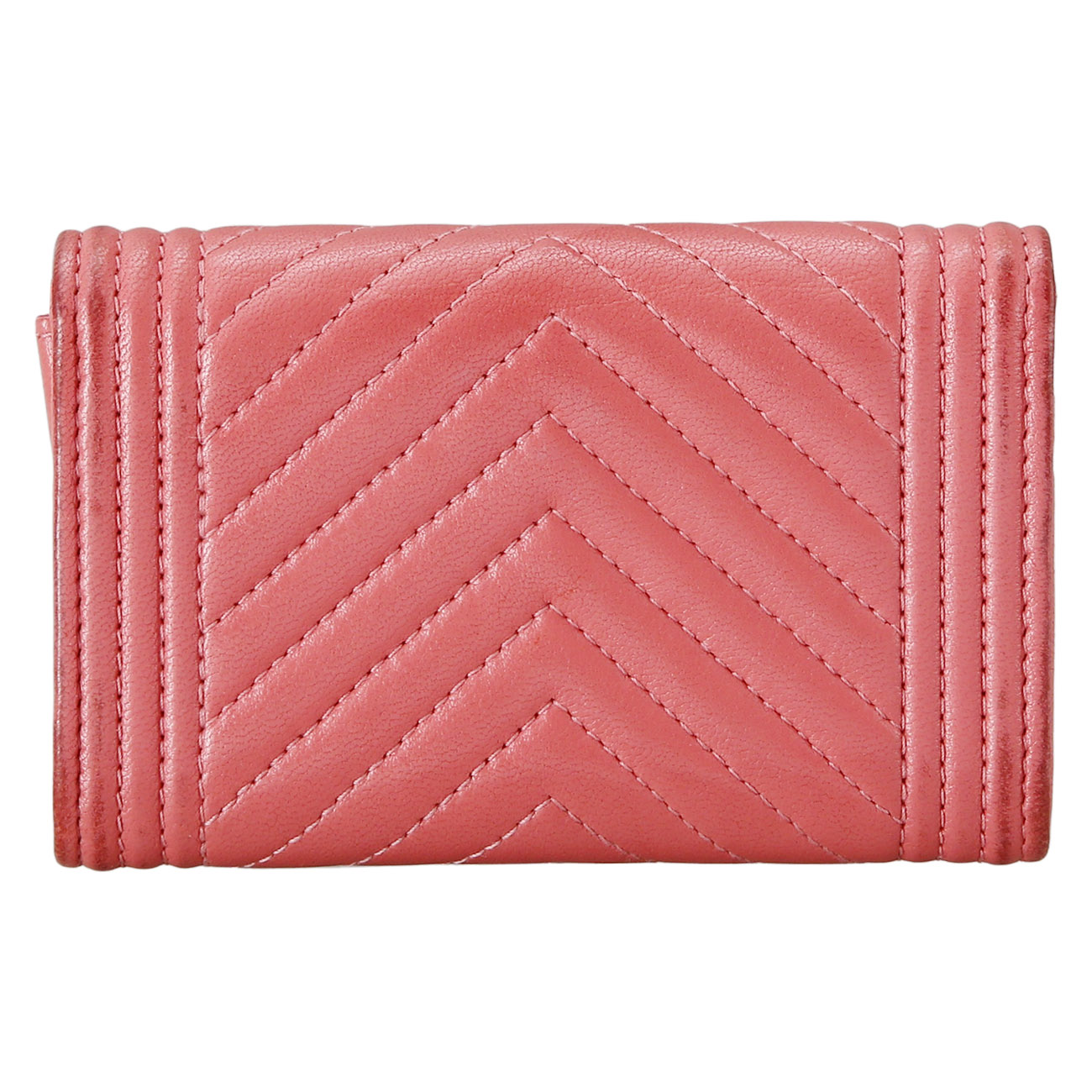 CHANEL(USED)샤넬 보이샤넬 플랩 카드지갑
