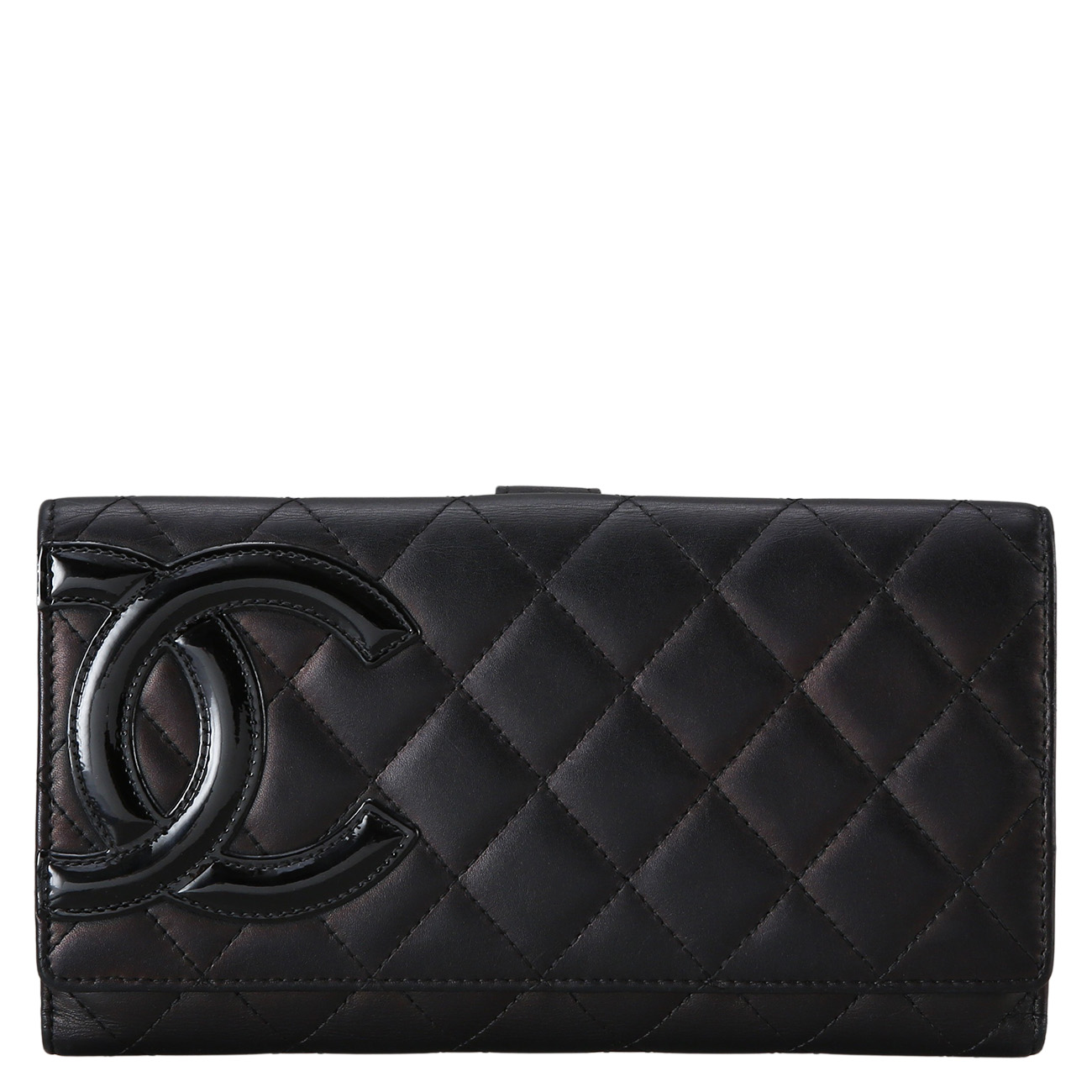 CHANEL(USED)샤넬 깜봉 장지갑