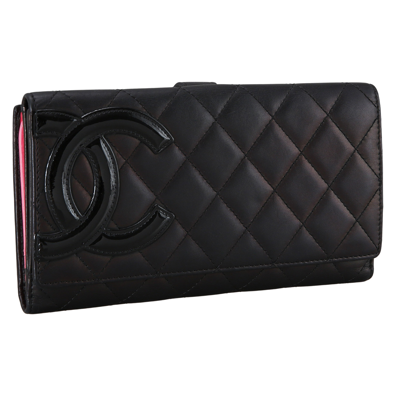 CHANEL(USED)샤넬 깜봉 장지갑