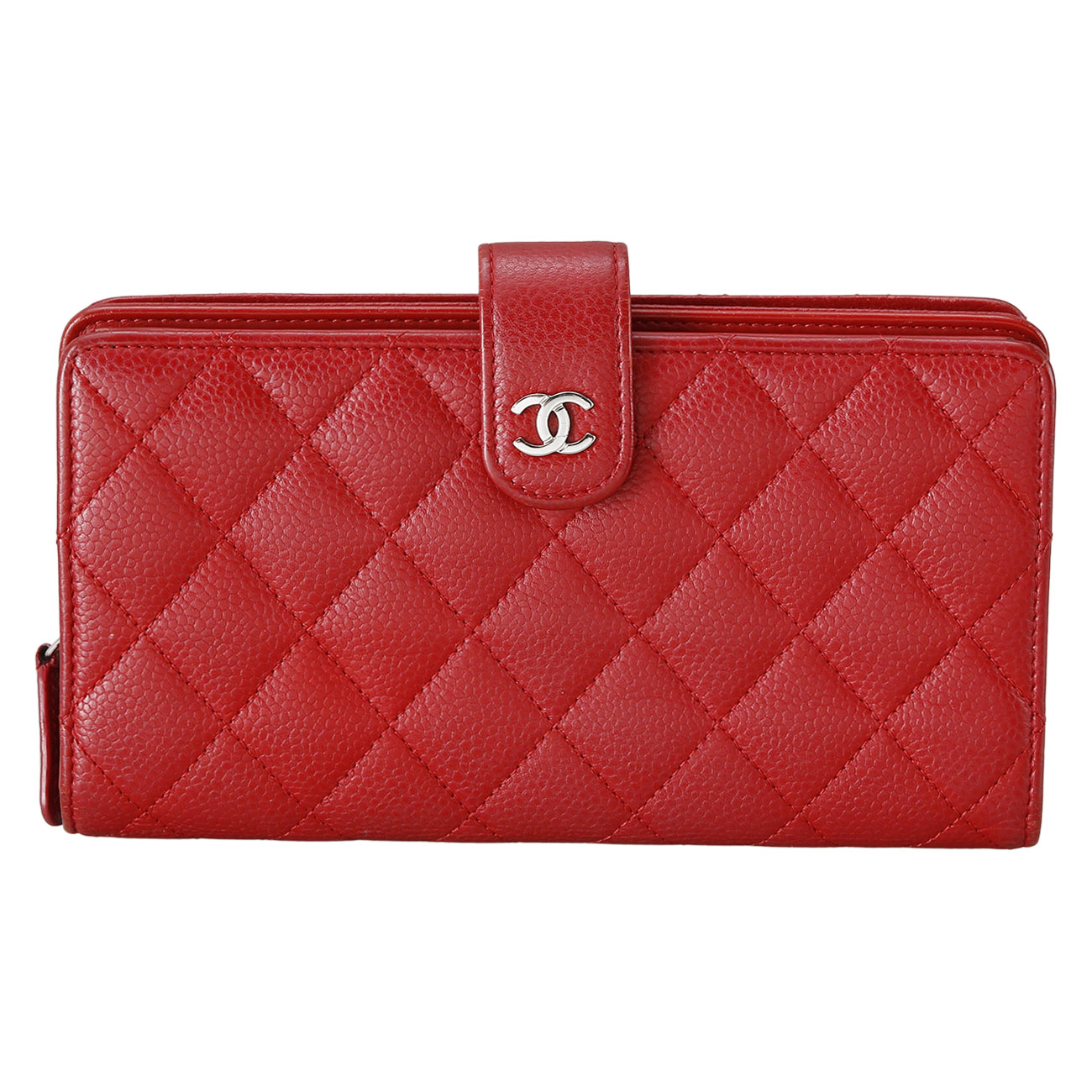 CHANEL(USED)샤넬 캐비어 장지갑