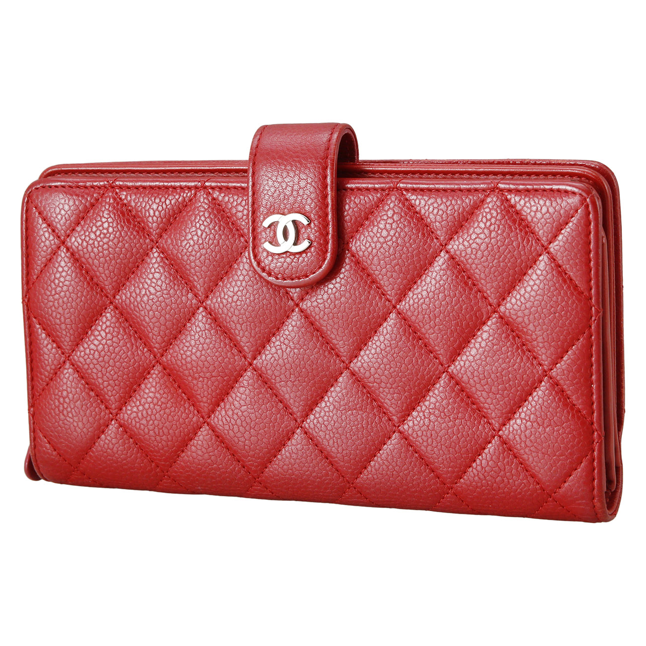 CHANEL(USED)샤넬 캐비어 장지갑