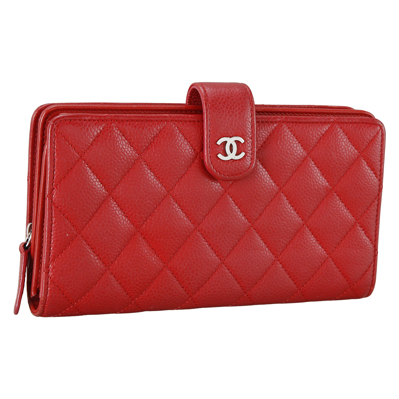 CHANEL(USED)샤넬 캐비어 장지갑