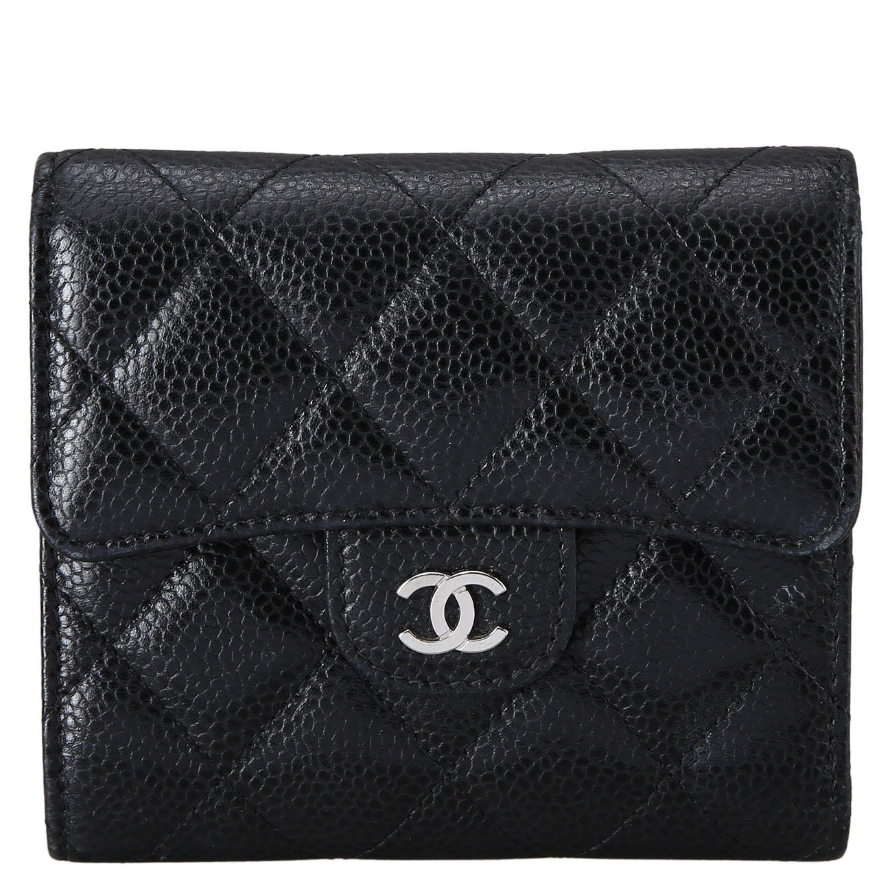 CHANEL(USED)샤넬 캐비어 클래식 반지갑