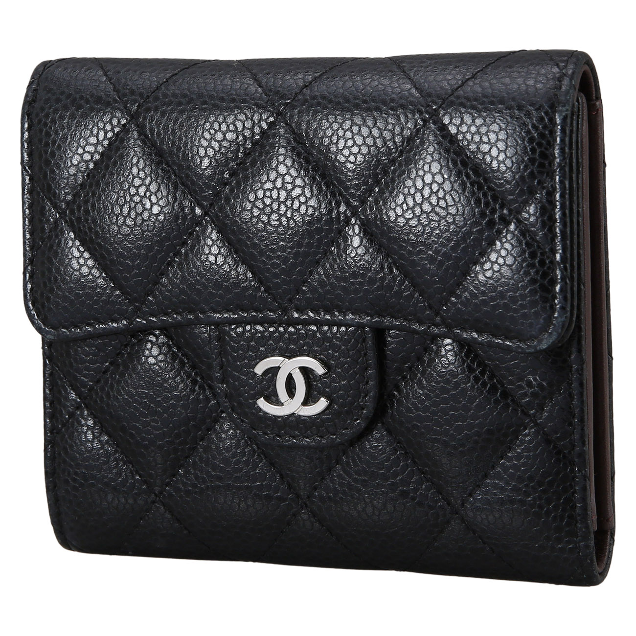 CHANEL(USED)샤넬 캐비어 클래식 반지갑