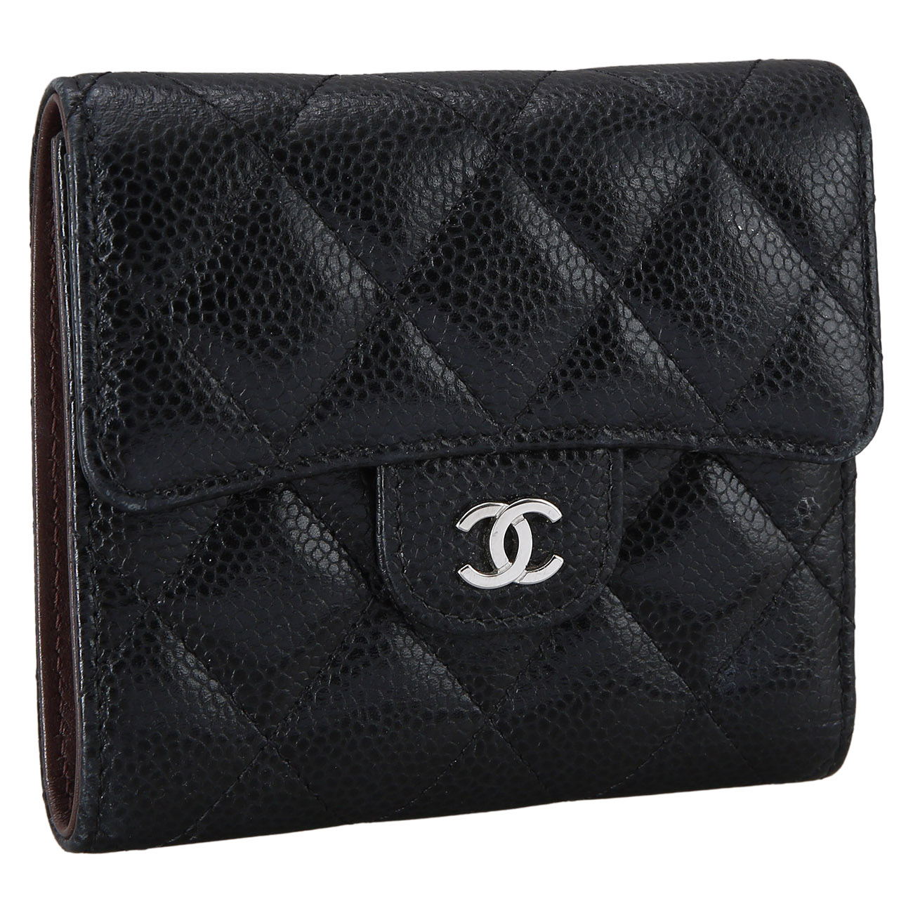 CHANEL(USED)샤넬 캐비어 클래식 반지갑