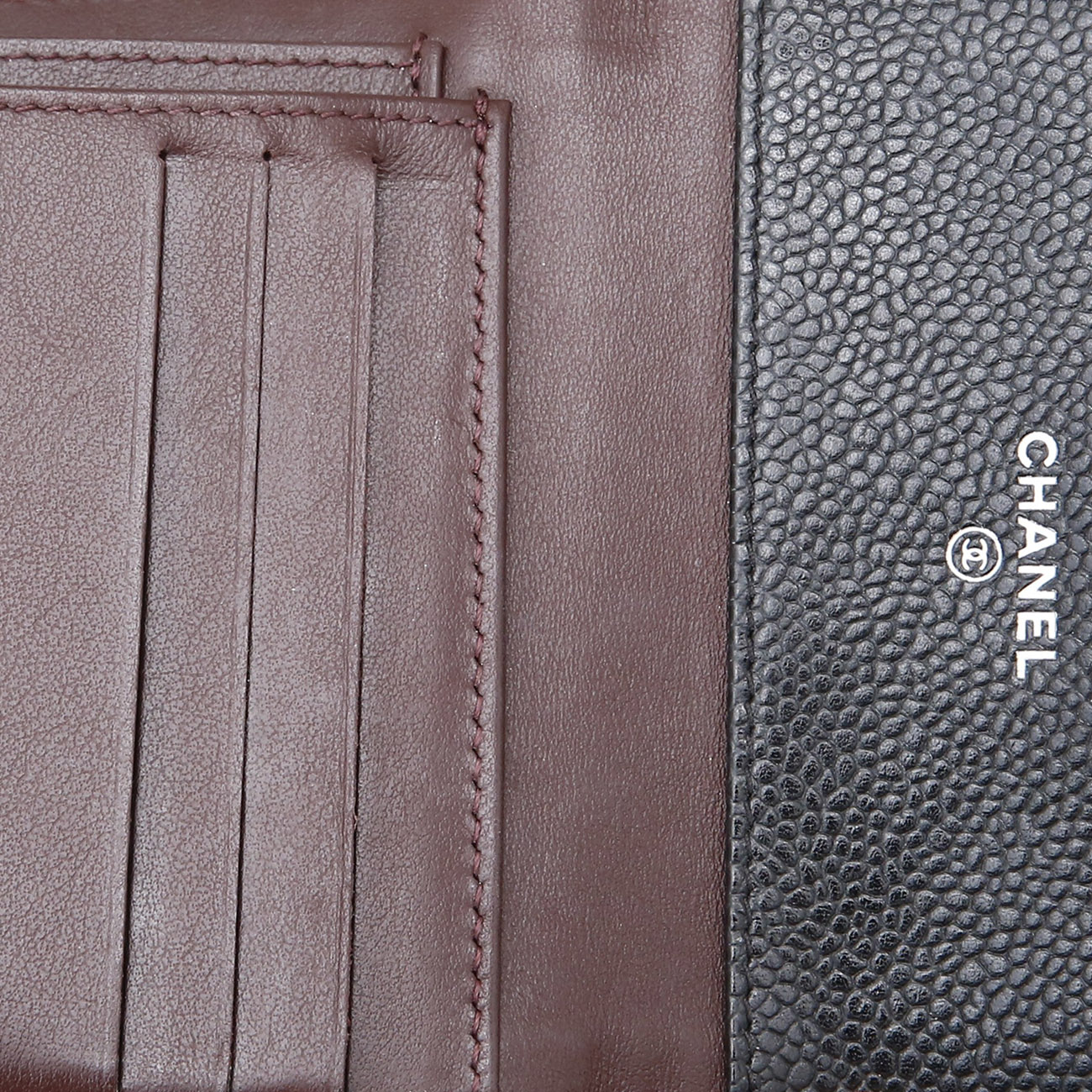 CHANEL(USED)샤넬 캐비어 클래식 반지갑
