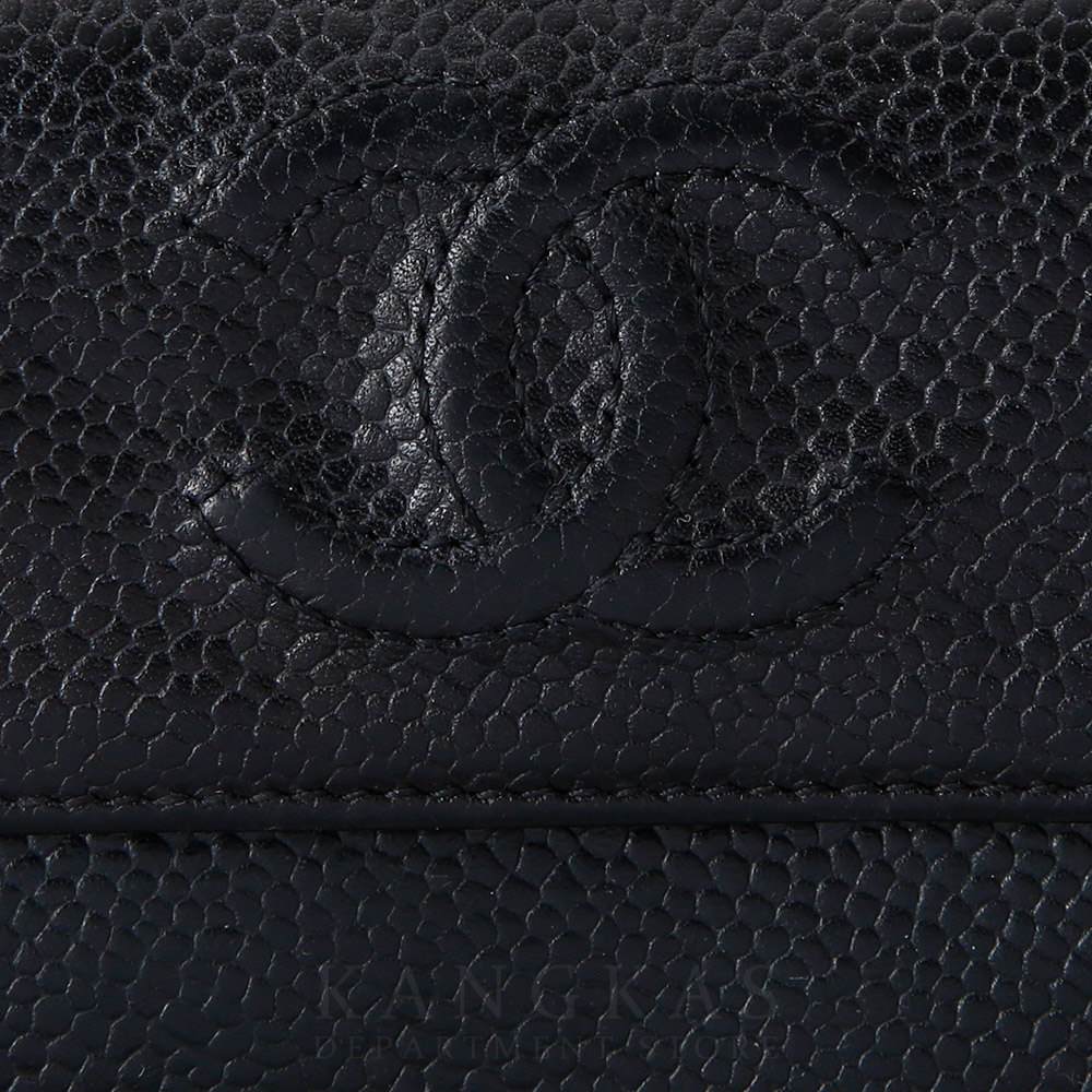 CHANEL(USED)샤넬 시즌 캐비어 중지갑