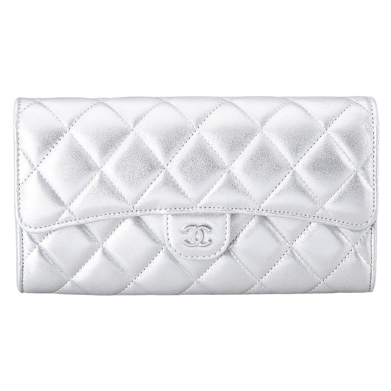CHANEL(NEW)샤넬 실버 클래식 장지갑 (새상품) NEW PRODUCT