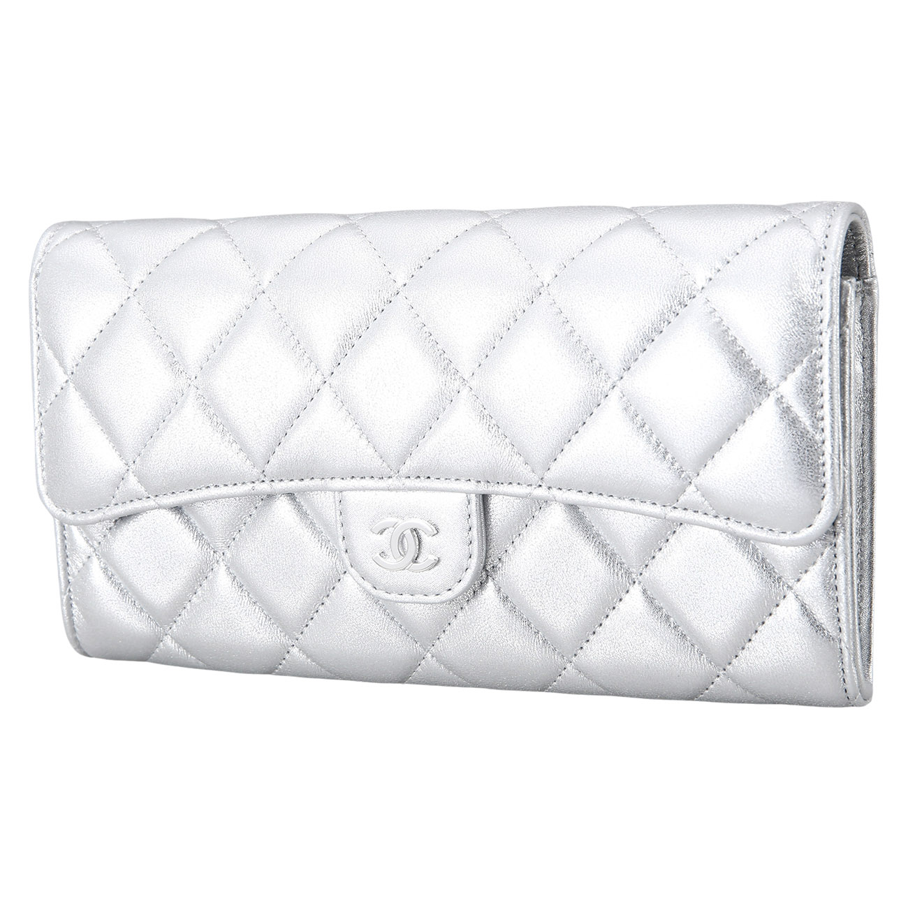 CHANEL(NEW)샤넬 실버 클래식 장지갑 (새상품) NEW PRODUCT