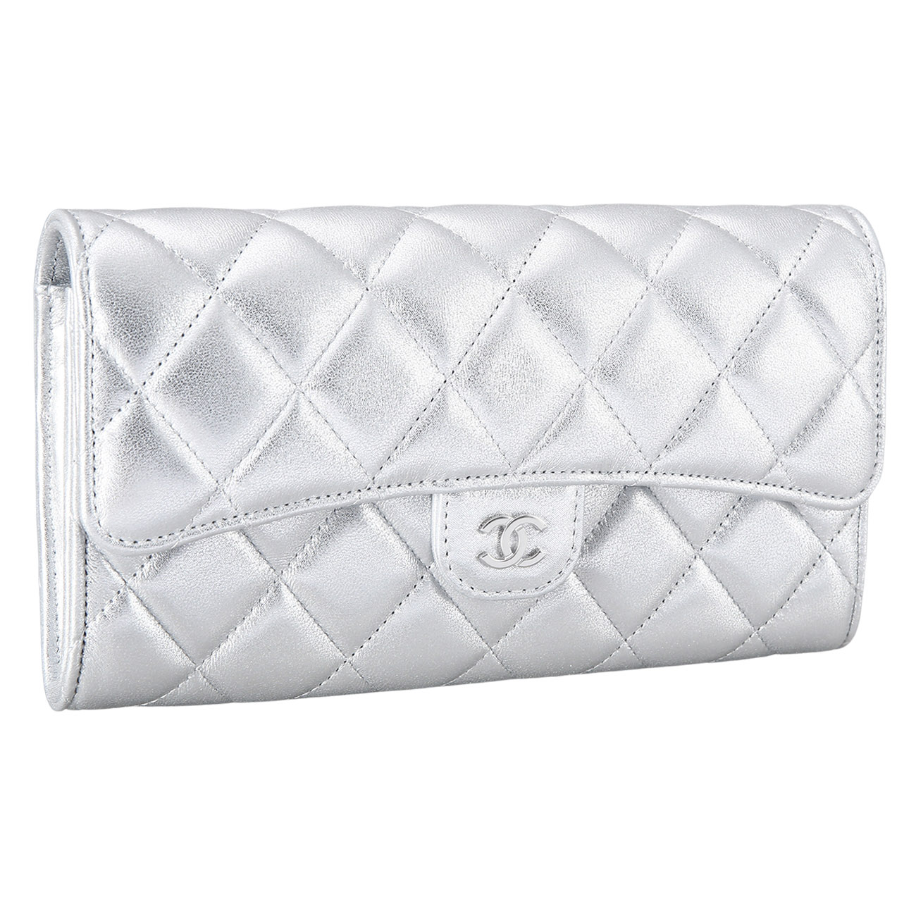 CHANEL(NEW)샤넬 실버 클래식 장지갑 (새상품) NEW PRODUCT