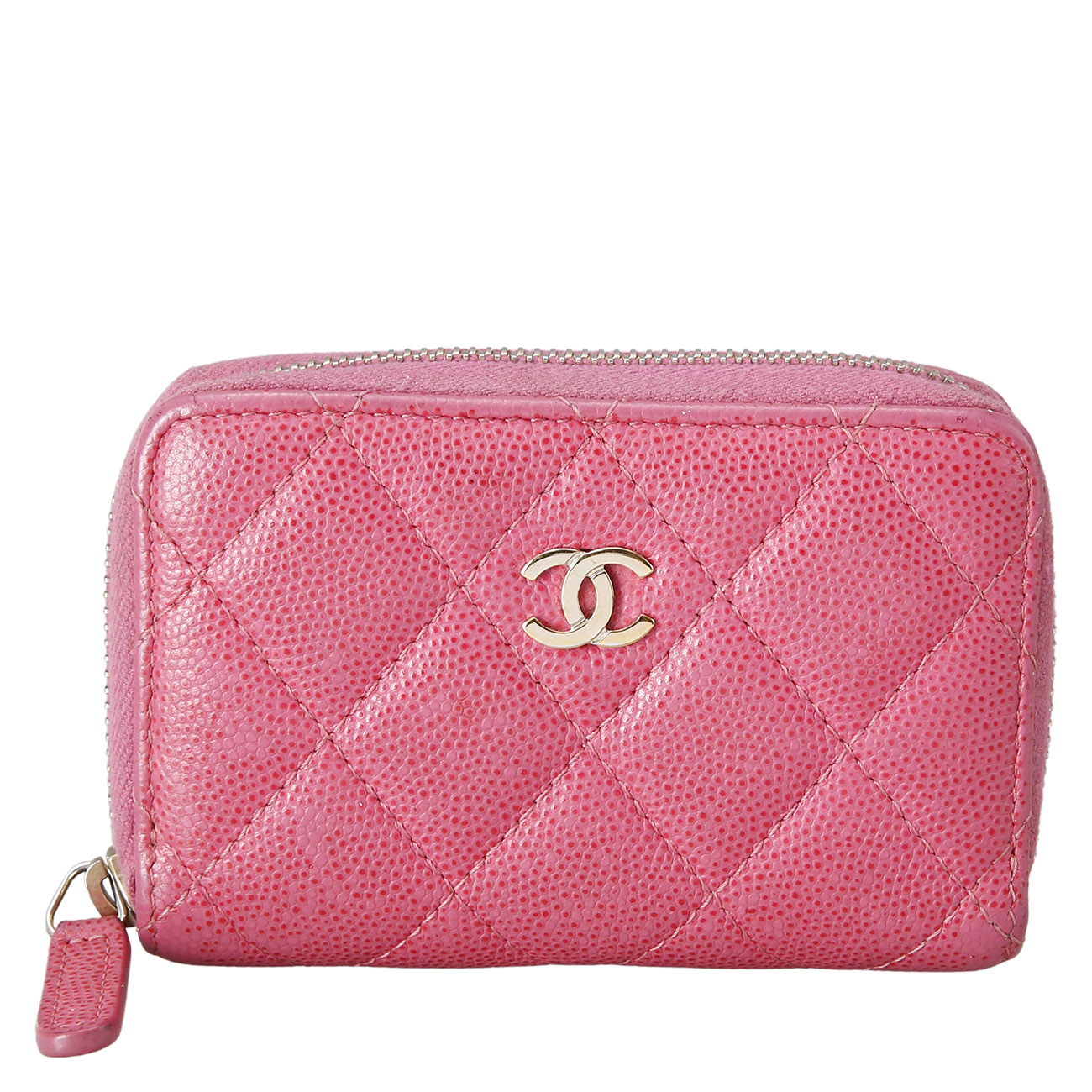 CHANEL(USED)샤넬 지퍼 카드지갑
